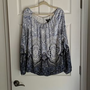 White House Black Market silky blouse